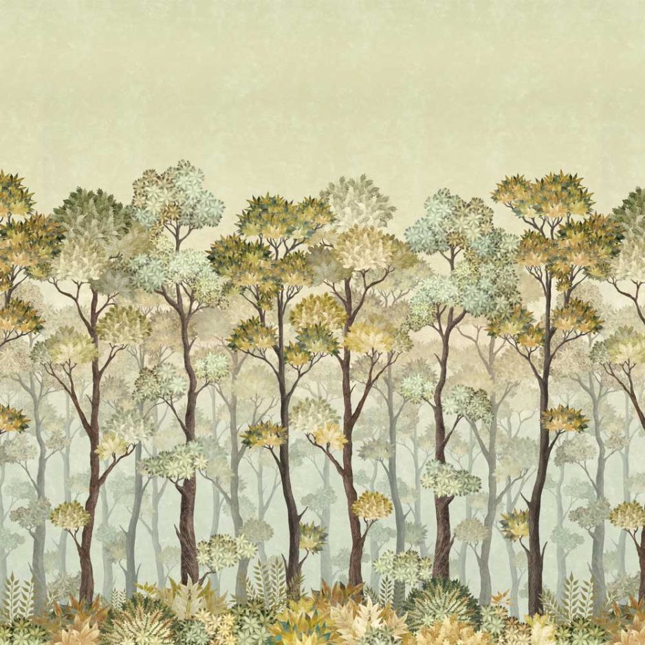 Hinoki Forest Mural