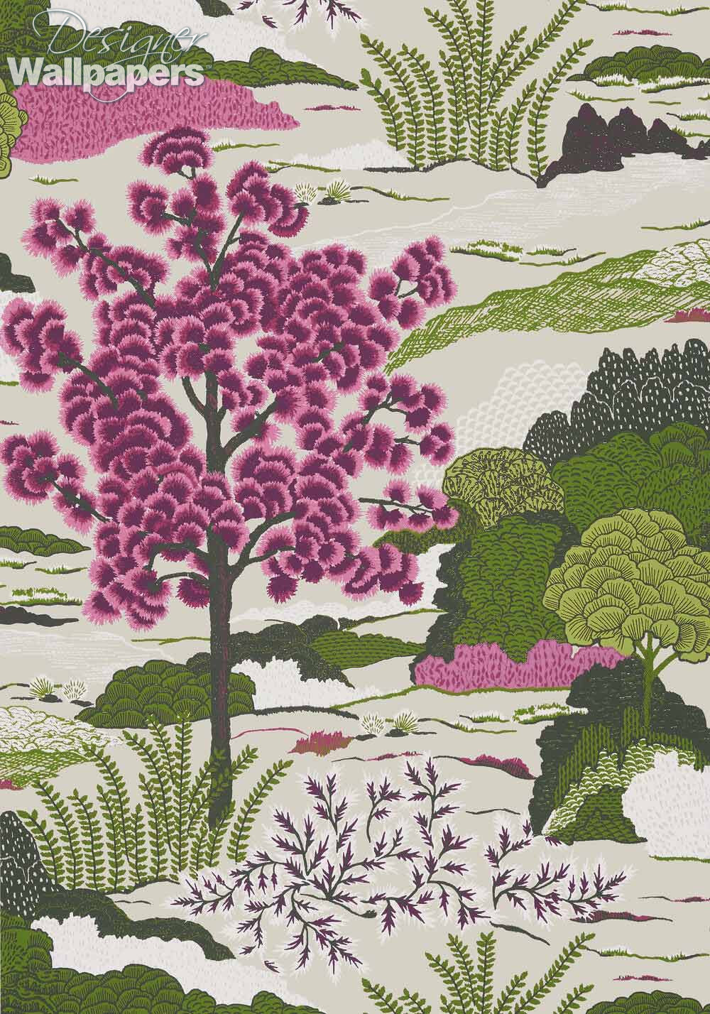 Thibaut Wallpapers Daintree Next Day Delivery Designer Wallpapers