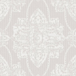 Today Interiors Dalia Damask 101401 Pearl grey and silver