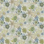 Missoni Home MAGIC GARDEN 10313 Intricate floral design in fresh greens, muted blues and soft ivory...