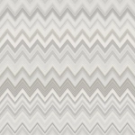 Missoni Home HAPPY ZIGZAG 10331 Earthy tones of olive, rust, and slate intertwine harmoniously.