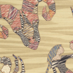 Missoni Home CONSTELLATIONS 10350 Warm beige brown earth tones contrasting with cool shades of teal a...