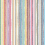 Missoni Home STRIPED SUNSET 10396 Vibrant stripes of blue, rust red yellow, pink, purple, green, grey...