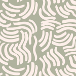 Marimekko HYRÄILY 25950 Sage green and off-white