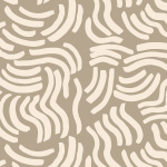 Marimekko HYRÄILY JV-25952 Taupe and cream
