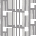 Marimekko ATTIKA JV-25956 Medium and light grey, white
