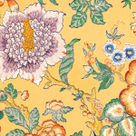 Jannelli & Volpi ARTICHAUT JV-7203 Ochre gold, orange, mauve, taupe, green, blue, pale peach