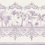  Rousseau Border - Grey Wallpaper 99/10043
