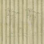 Mind The Gap A FABLE WP30003 Soft ivory background with sage green and pale gold details.