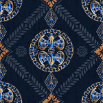 Mind The Gap Abeille Décoratif WP20766 This version of the Abeille Décoratif wallpaper combines delicate p...