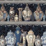 Mind The Gap CERAMIC WONDERS WP20596  Indigo,Taupe, Black, Yellow, Pink.