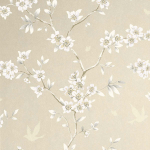 Today Interiors Hanami Trail Metallic CH30205 Gilver ( a blend of gold and silver), taupe, beige and brown