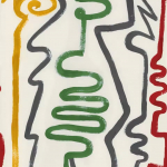 Mind The Gap CHAMELEON WP30230 Green, Grey, Red, Ochre, Cream