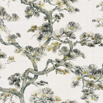 Today Interiors SILK STREET CL30800 Charcoal, olive, and mustard on an off-white background.