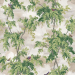 Today Interiors Carl Robinson 19 CL32705-CL320705M CL32705 Shades of emerald green, sage green, and lime green foliage with br...