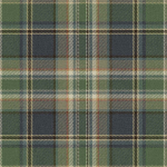 Today Interiors THORNHILL CL71204 A muted tartan featuring forest green and blue as primary colours, ...