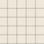 Today Interiors TRILBY CL72308 Cream linen background with rope-like charcoal lines