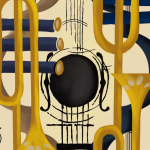 Mind The Gap DUET  WP20889 Taupe, Black, Blue, Yellow, Brown