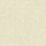 Today Interiors COIR EN40603 soft pale beige and taupe, off-white with champagne gold grid