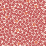 Jean Paul Gaultier COQUELICOT 3331-01 A cream background adorned with scarlet redand coral-peachy poppies...