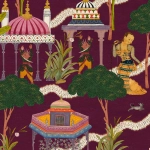 Mind The Gap MAGHREB WP20762 Soft mauve tones combined with detailed Moroccan patterns for a sop...