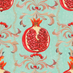 Mind The Gap MELAGRANATA WP20847 MELAGRANATA AZZURRO Wallpaper