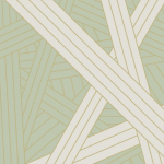 Missoni Home NASTRI 10563 Soft sage green foundation with creamy lattice overlay