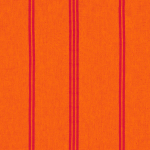 Mind The Gap PIN UP WP20802 A playful combination of orange and red stripes on a bright tangerine.