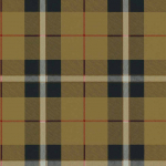 Thibaut Wallpapers Winslow Plaid T1028 Caramel with black, white, red.
