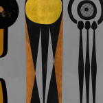 Mind The Gap TAKE FIVE  WP30244 Black, Grey, Brown, Ochre