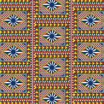Dolce & Gabbana GEO CARRETTO - PANEL TCW003TCAHPUC072 A striking combination of primary colours, red, blue, yellow, and g...