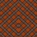 Mind The Gap Unusual Tartan WP20386 Black, Brown, terracotta
