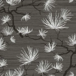 Today Interiors Shades of White Savannah WS70110 Tonal charcoal grey background, with pale silvery and off white acc...