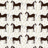 Marimekko MUSTA TAMMA