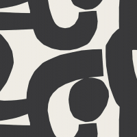 Marimekko SEPPEL - Black & White Wallpaper