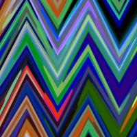 Colour and Form Zig Zag