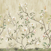 Today Interiors KAIYU DOGWOOD MURAL