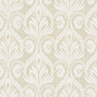 Today Interiors Shades of White Damask Textile