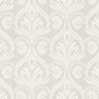 Shades of White Damask Vinyl