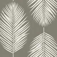 Today Interiors Shades of White Palm Leaf