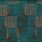 Aqua & Blue Wallpaper JV-7540