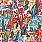 Multi Colour Wallpaper WP20844